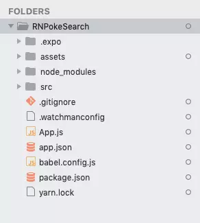 Expo project directory